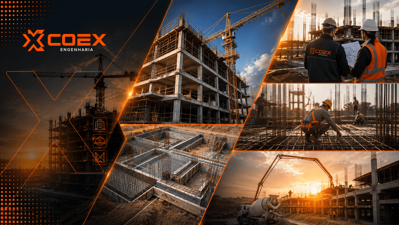 Obra de engenharia civil — COEX Engenharia