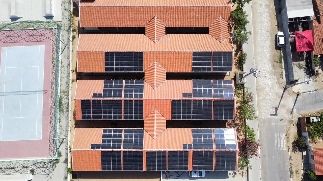E.M Míriam Calixto Lima Gordim – sistema fotovoltaico, Aracati – CE