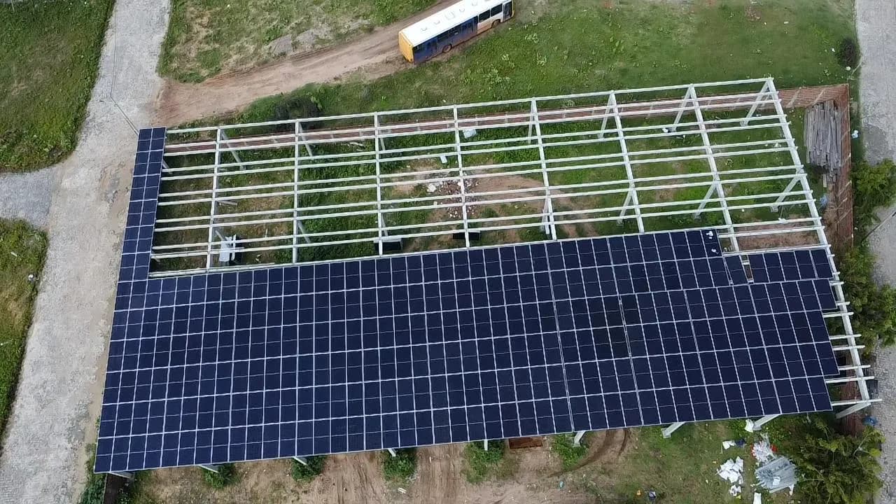 Baía Formosa – sistema fotovoltaico
