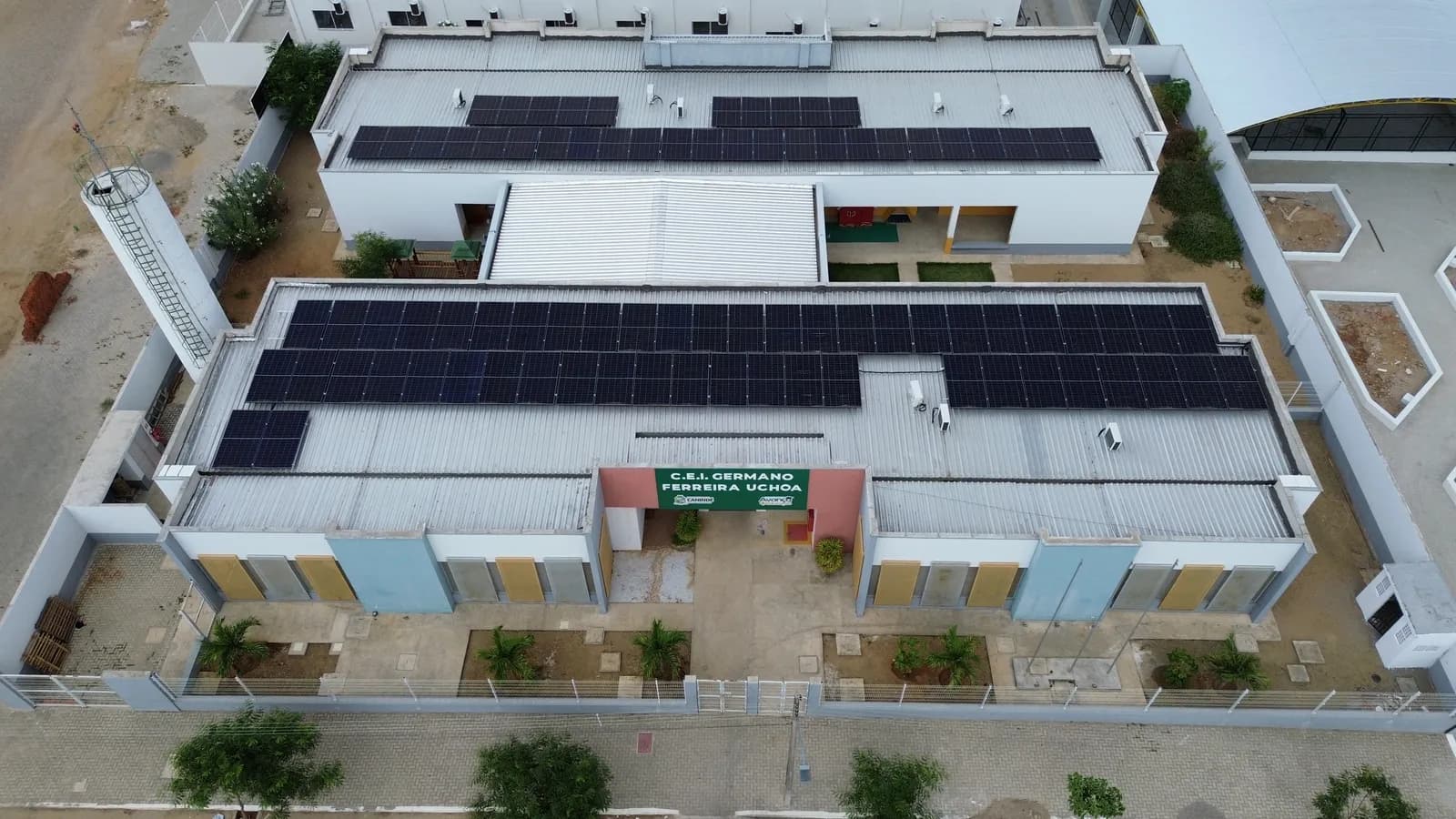 CEI Germano Ferreira Uchôa – vista aérea, Canindé – CE